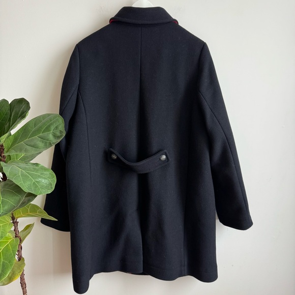 Saint James Mademoiselle Wool Blend Coat Size US 16 - Picture 2 of 16